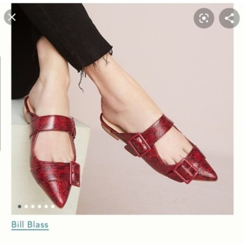 Anthropologie Sylvie Slides by Bill Blass sz 9